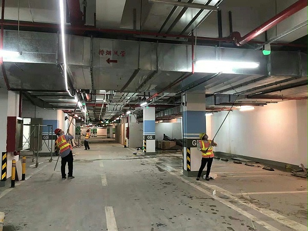 03深圳宝安万达广场开荒-华体平台环保