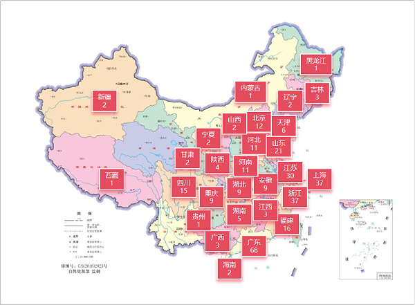 华体平台环保：2024年度环卫服务营收过亿企业分布图