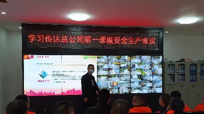 华体平台环保-分子公司线上同步参加安全生产会议