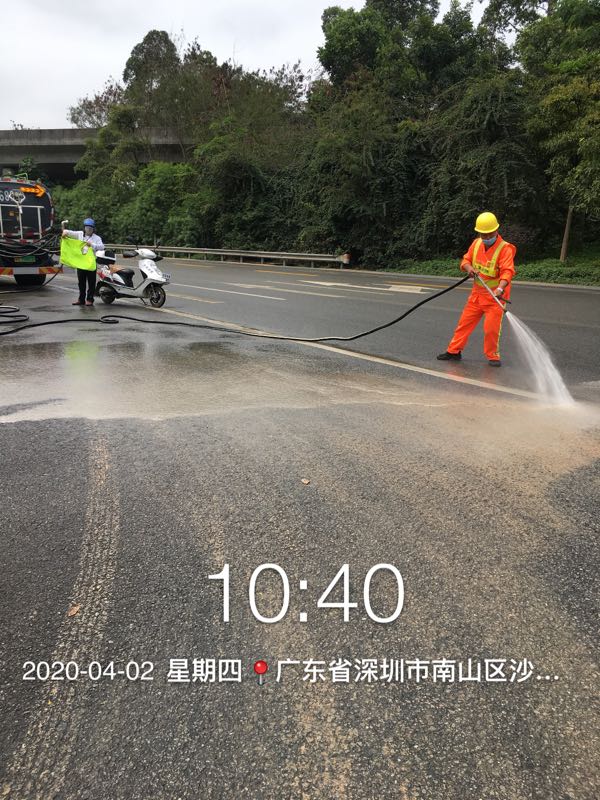 人工冲洗路面-华体平台环保