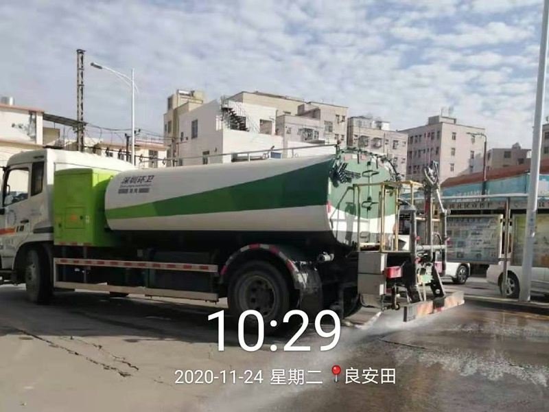 华体平台环保平湖项目现场作业