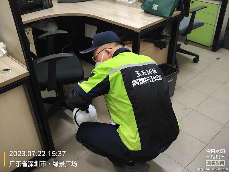 华体平台环保：消毒现场