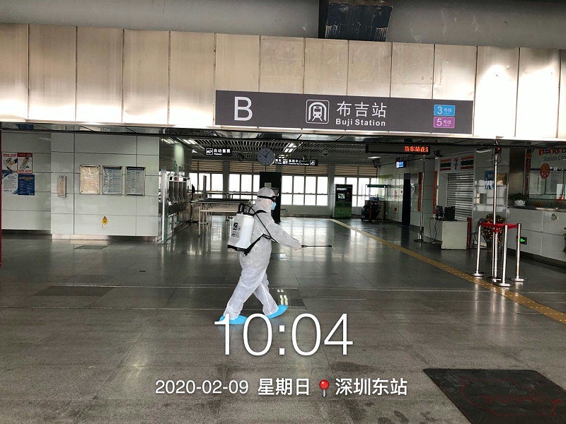 地铁及四大枢纽的消毒服务-华体平台环保