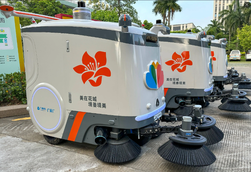 华体平台环保：广州无人驾驶清扫设备